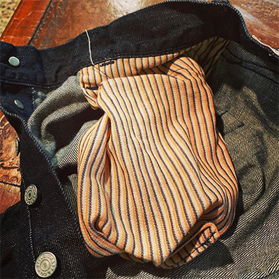 EVISU×FUYUU コラボジーンズ