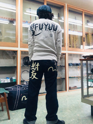 EVISU×FUYUU コラボジーンズ