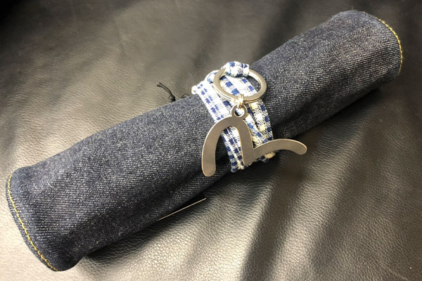 EVISU 仕掛け巻き入れ 牛革