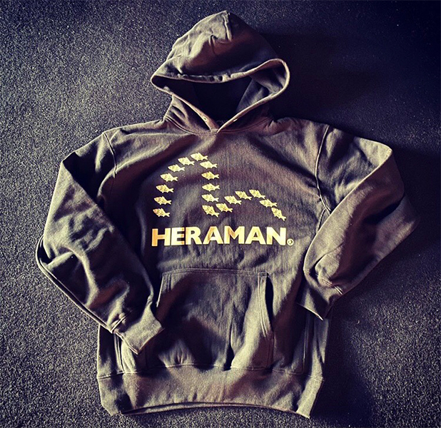 EVISU HERAMANフーディー