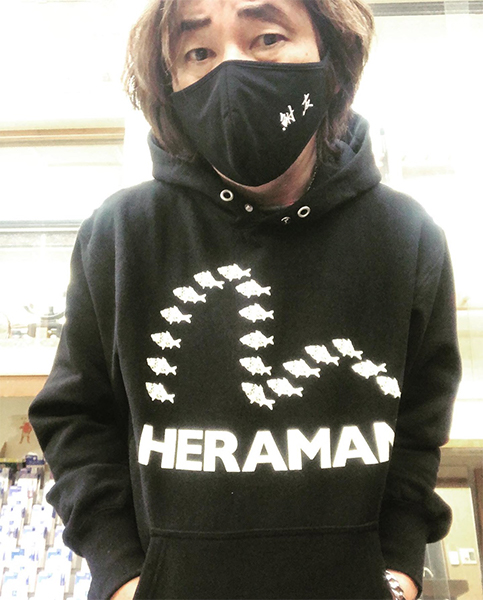 EVISU HERAMANフーディー