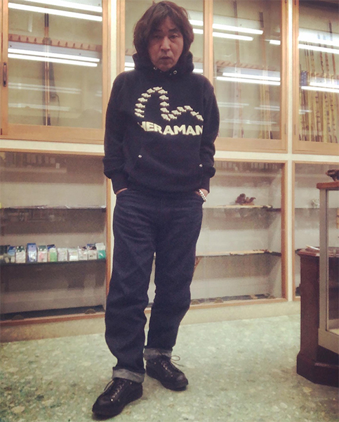 EVISU HERAMANフーディー