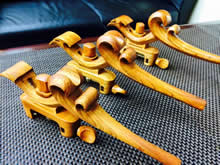 鮒友の万力は全て手作りです