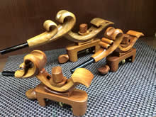 鮒友の万力は全て手作りです